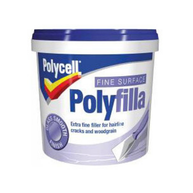 Polycell Fine Surface Polyfilla 500g Tub Mahoneys Builders Merchants